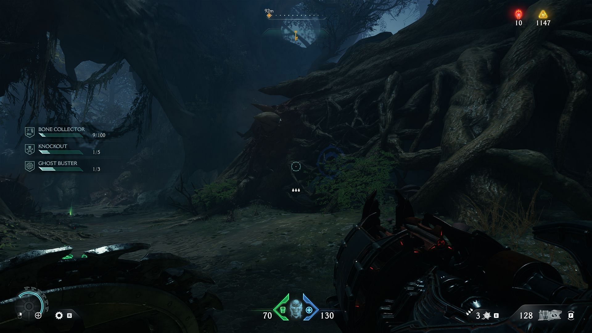 Abyssal Forest - Codex Entry collectible location (Image via Sportskeeda Gaming || Bethesda Softworks)